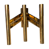 Single brass sconce from Sciolari, italy, 1970