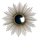 Sun Mirror Chaty Vallauris in gilded metal 1950s/60s