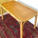 Rattan coffee table