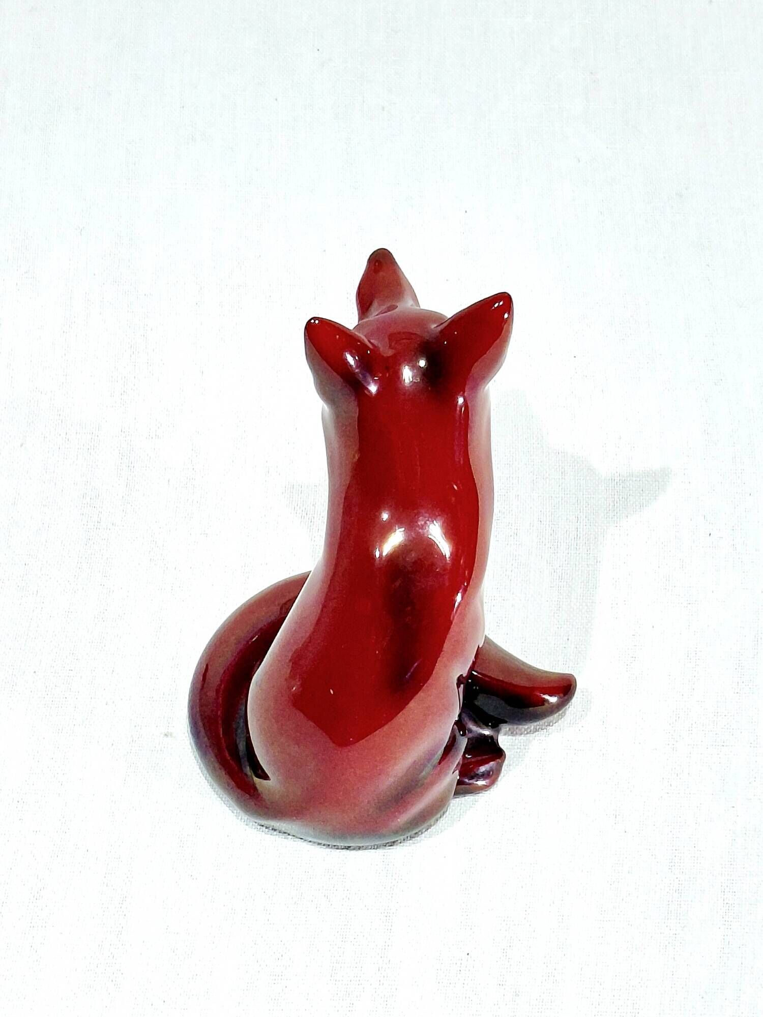 Royal Doulton Flambe - red fox