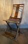 Antique Chinese folding chair