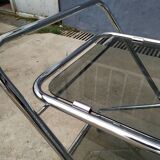 Vintage chrome bar cart
