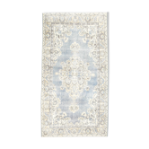 Classic soft blue carpets 216x117cm