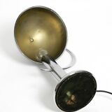 Large exceptional 1960s chrome table lamp by Gebrüder Cosack