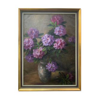 Still life oil on canvas 1900