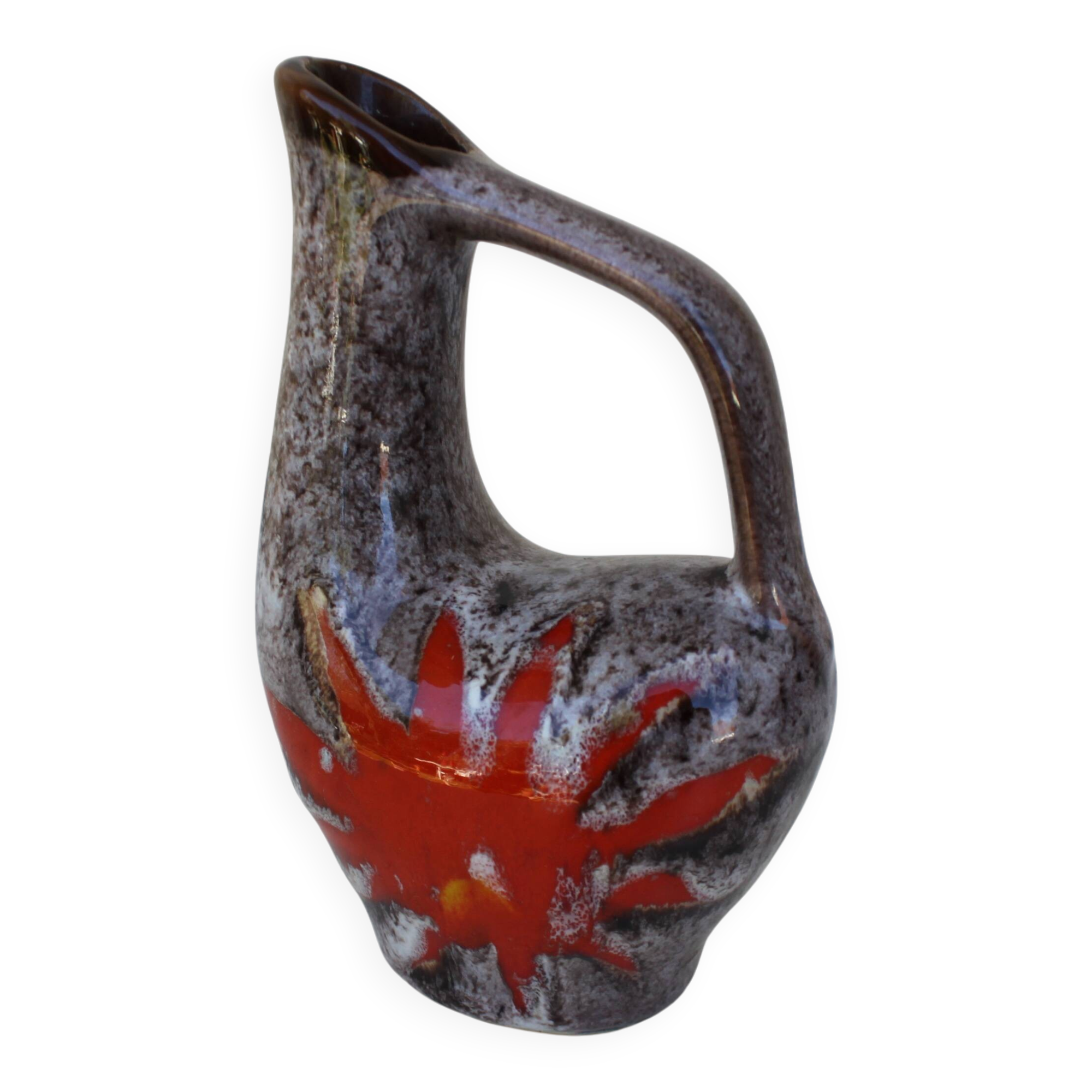vase 1970 cheminée une anse