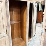 Oak wardrobe in Louis XV style
