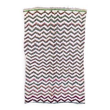 Tapis Marocain Azilal blanc - 178 x 264 cm