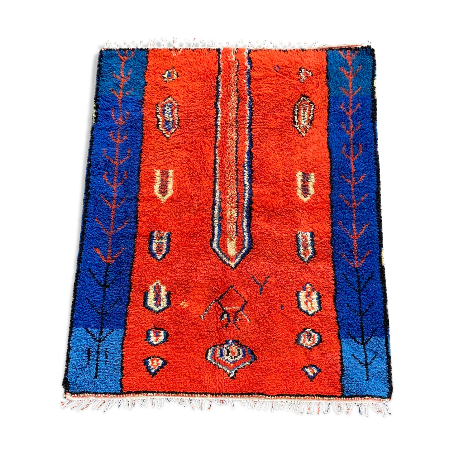 Tapis berbere rouge 200x300 cm