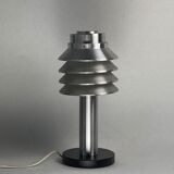Space age aluminum mushroom dome lamp by Hans Agne Jakobsson for Markaryd, Sweden 1960s