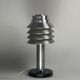 Space age aluminum mushroom dome lamp by Hans Agne Jakobsson for Markaryd, Sweden 1960s