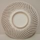 Vintage fruit dish ceramic braided 60s