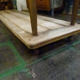Table metier en bois massif 20ème