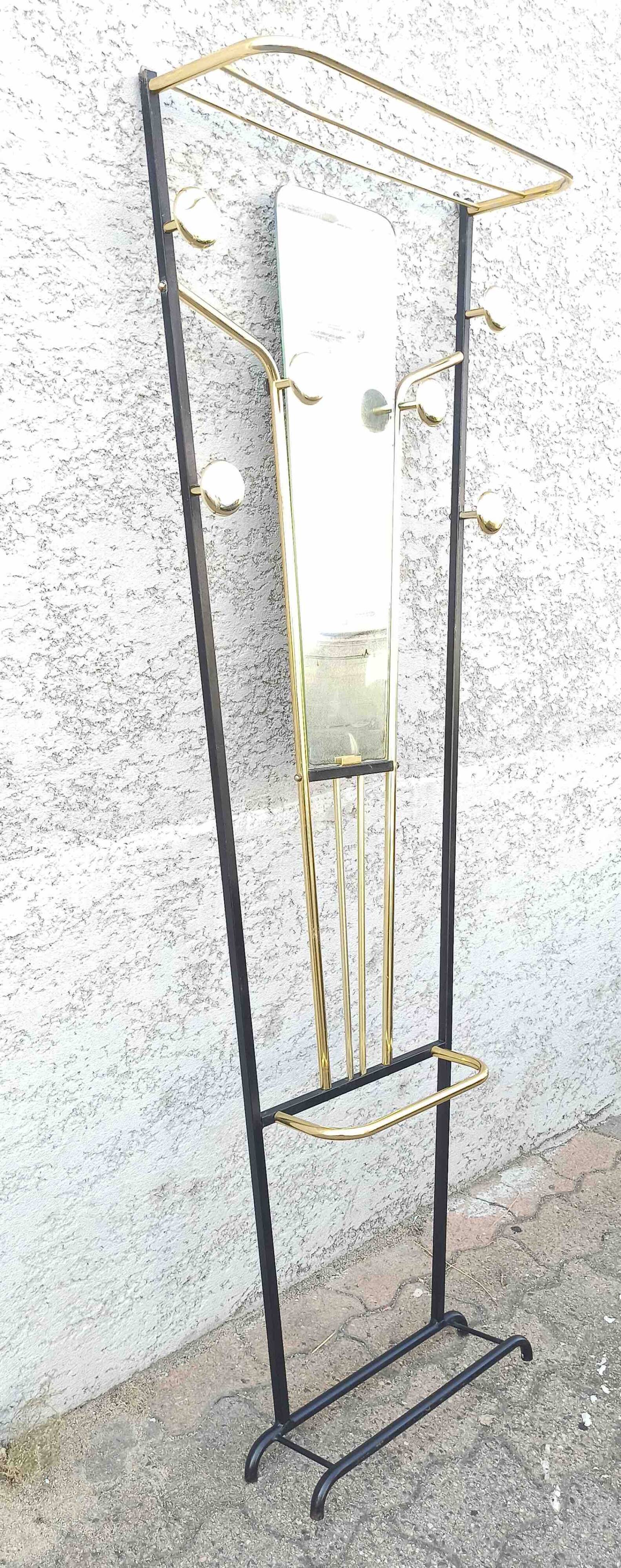 50s cloakroom wall hook Height 177.3 cm