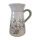 pitcher - VALLAURIS " NATOLI " - ceramics - daisies - vintage -
