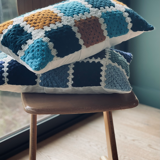 Crochet cushion