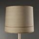 Antique candlestick with lampshade Italy 20th Century