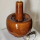 Vintage spinning top lamp base