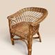 Child's chair in wicker and woven rattan