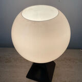 Vintage lamp in opaline and ceramic years 70-80