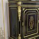 Meuble d’appui Napoléon III en bois noirci