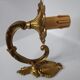 Bronze wall lamp