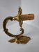 Bronze wall lamp