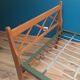 Lit vintage croisillons pliable