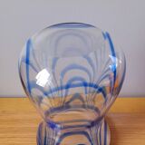 70s crystal vase