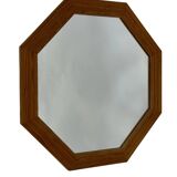 Vintage 70s Pine Mirror Swedish Design