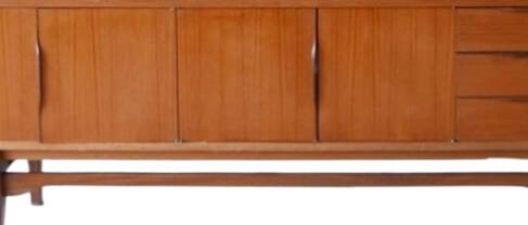 Vintage Scandinavian teak sideboard