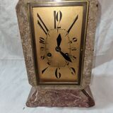 Art Deco clock in marble, early twentieth century