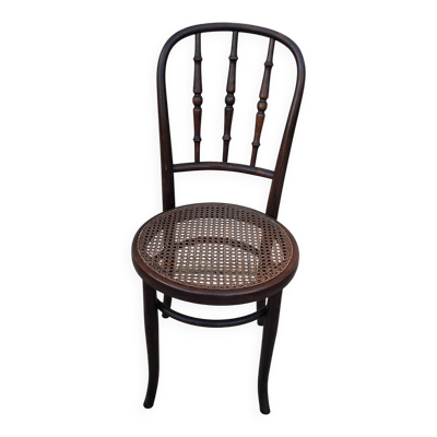 Ancienne chaise bistrot canée fischel
