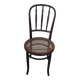 Old caned bistro chair fischel