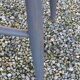 Scandinavian style chair from the 50s with gray patina