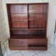 Enfilade plus bibliotheque palissandre de rio