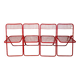 4 ted net mesh folding chairs by Niels Gammelgaard for ikea