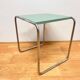 Rare Bauhaus chrome Nesting Table B9, Marcel Breuer-1930s