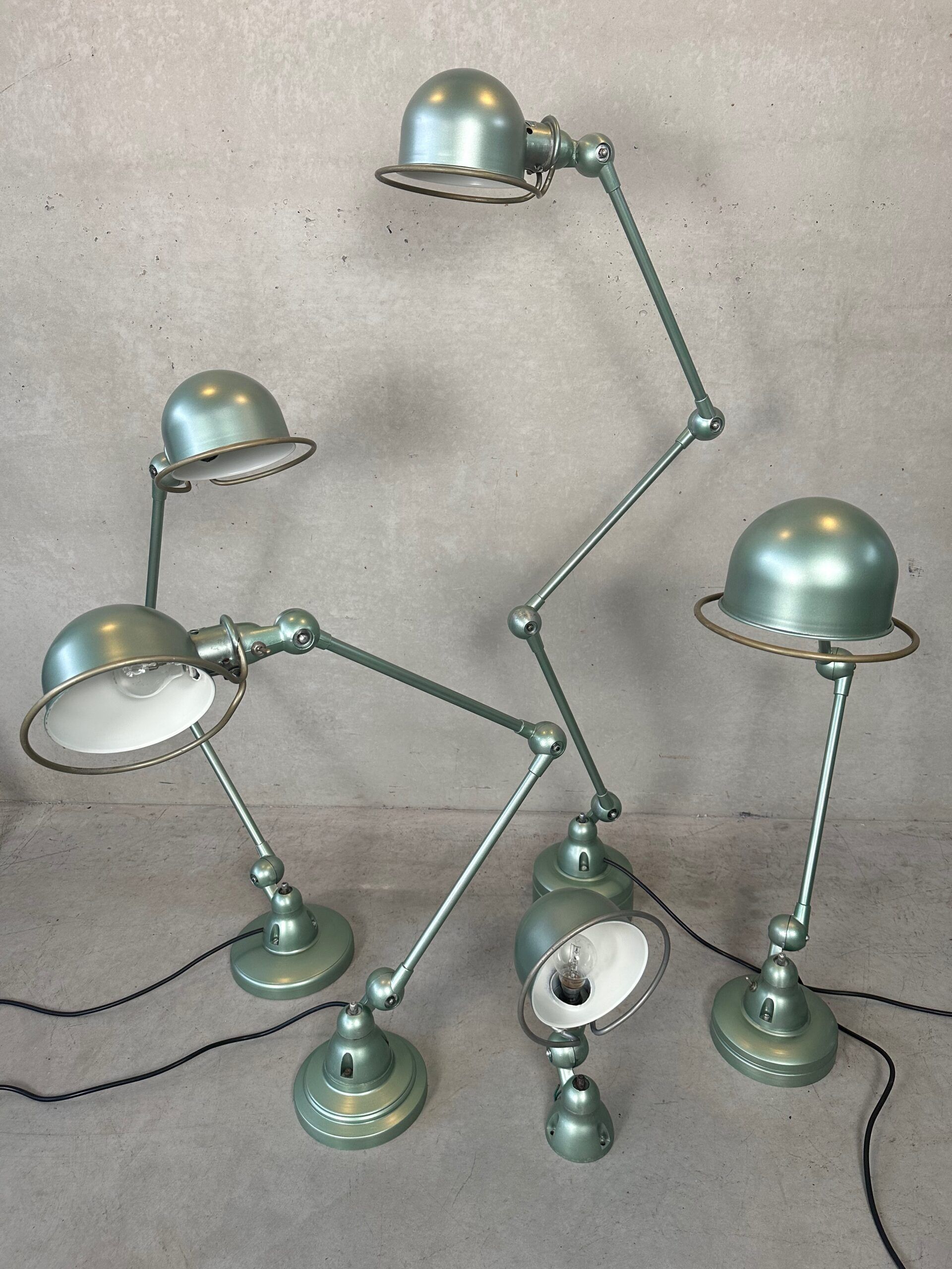 Vintage industrial Jieldé lamp – wall lamp