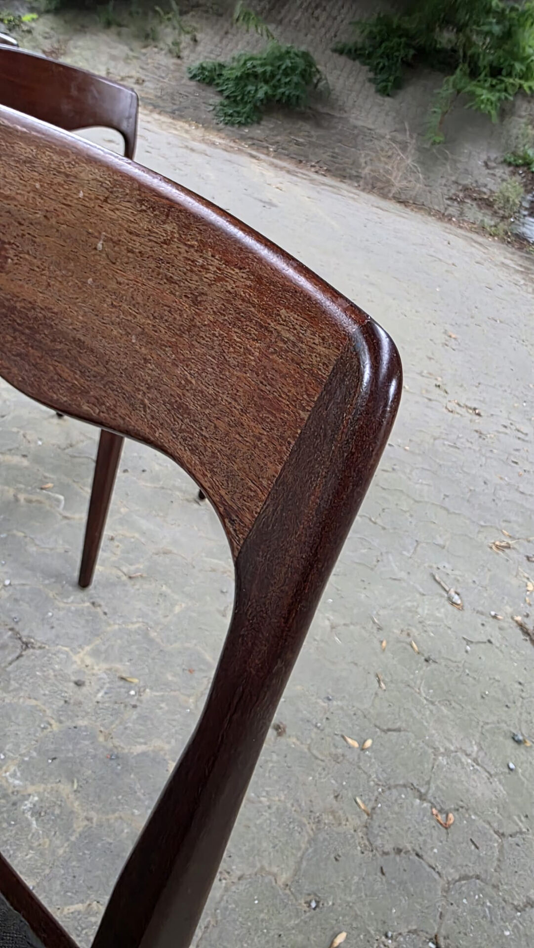 Set of 6 Scandinavian teak chairs – 1960s