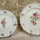 Large 45-Piece Dinner Service, Limoges Porcelain, Berry Decor