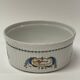 Set of 3 porcelain dishes from Paris, Poppy decoration model.
