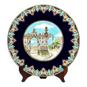Grand plat Émaux de