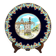 Grand plat Émaux de Longwy – Porte Stanislas, Nancy - seconde moitié 20eme