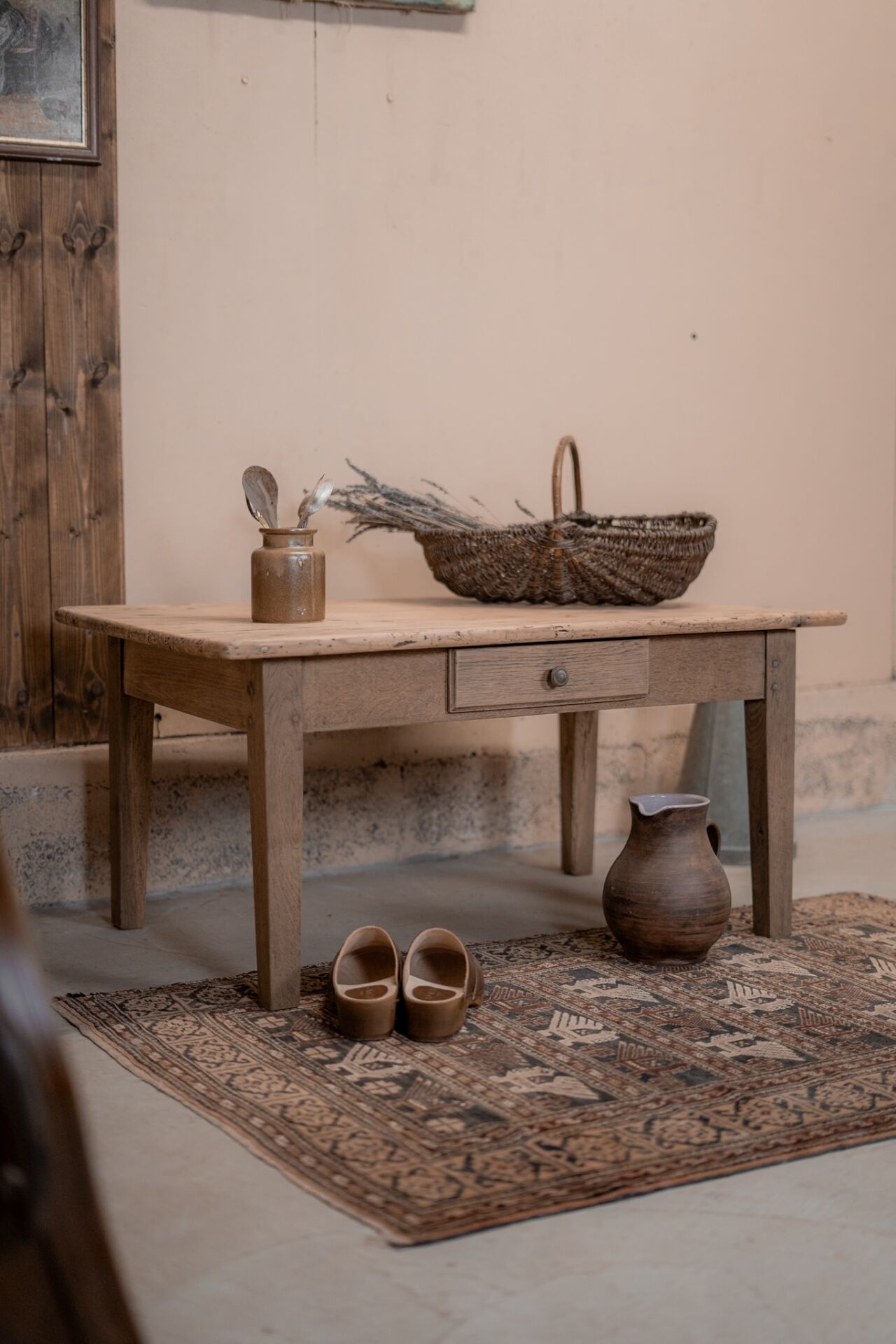 Table basse de ferme