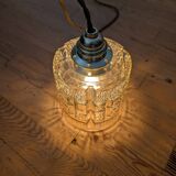 Lampe à poser avec globe en verre