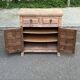 Renovated Spanish chest of drawers in solid walnut from the 1950s.