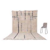 Tapis berbère tissè main authentique 140/260 cm