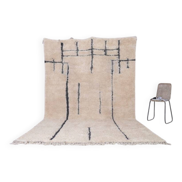 Tapis berbère tissè main authentique 140/260 cm