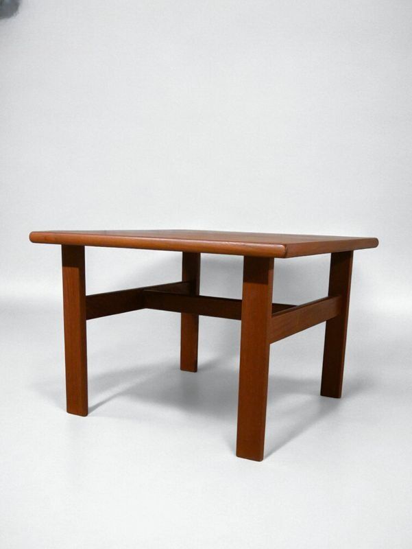 Table basse scandinave en teck - Vintage 1960